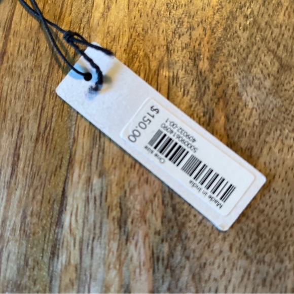 AUREUS + ARGENT Necklace Lapis PURPLE Blue  Stone Raw Brass Banana Republic NWT - Picture 9 of 16